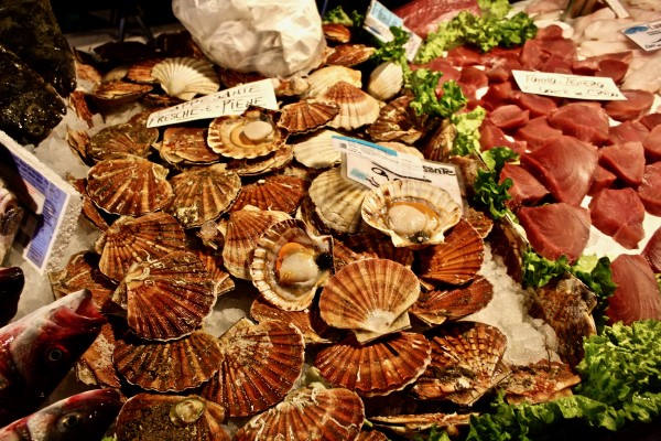 Fish market in Venice